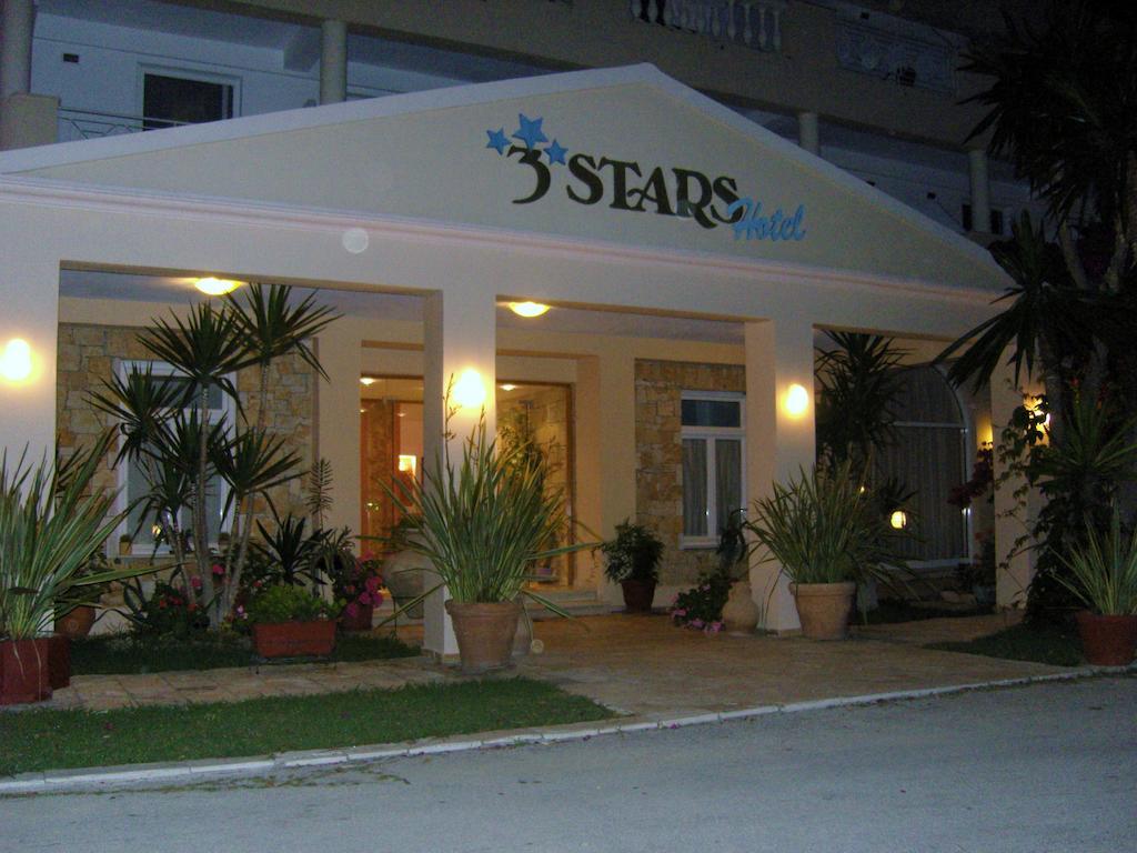 Three Stars Beach Hotel Moraḯtika Esterno foto